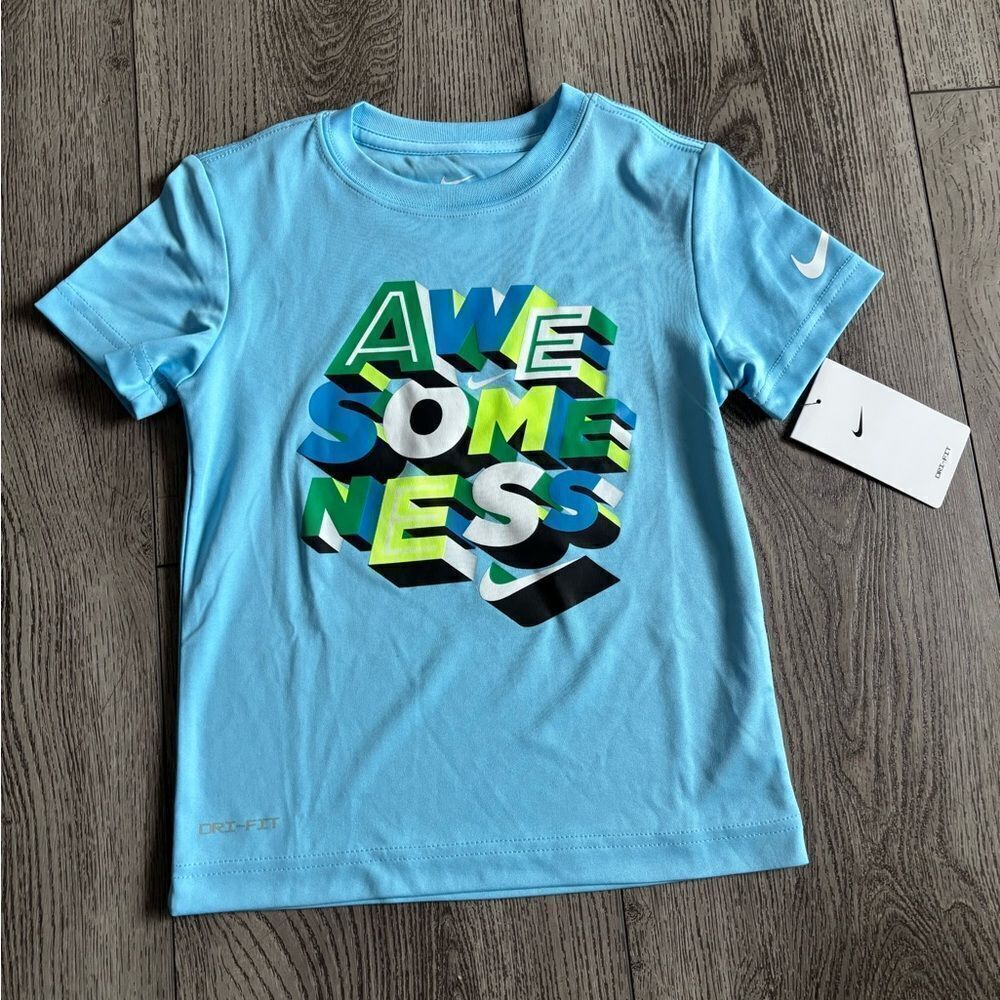 Nike Kids Blue Awesomeness T-Shirt